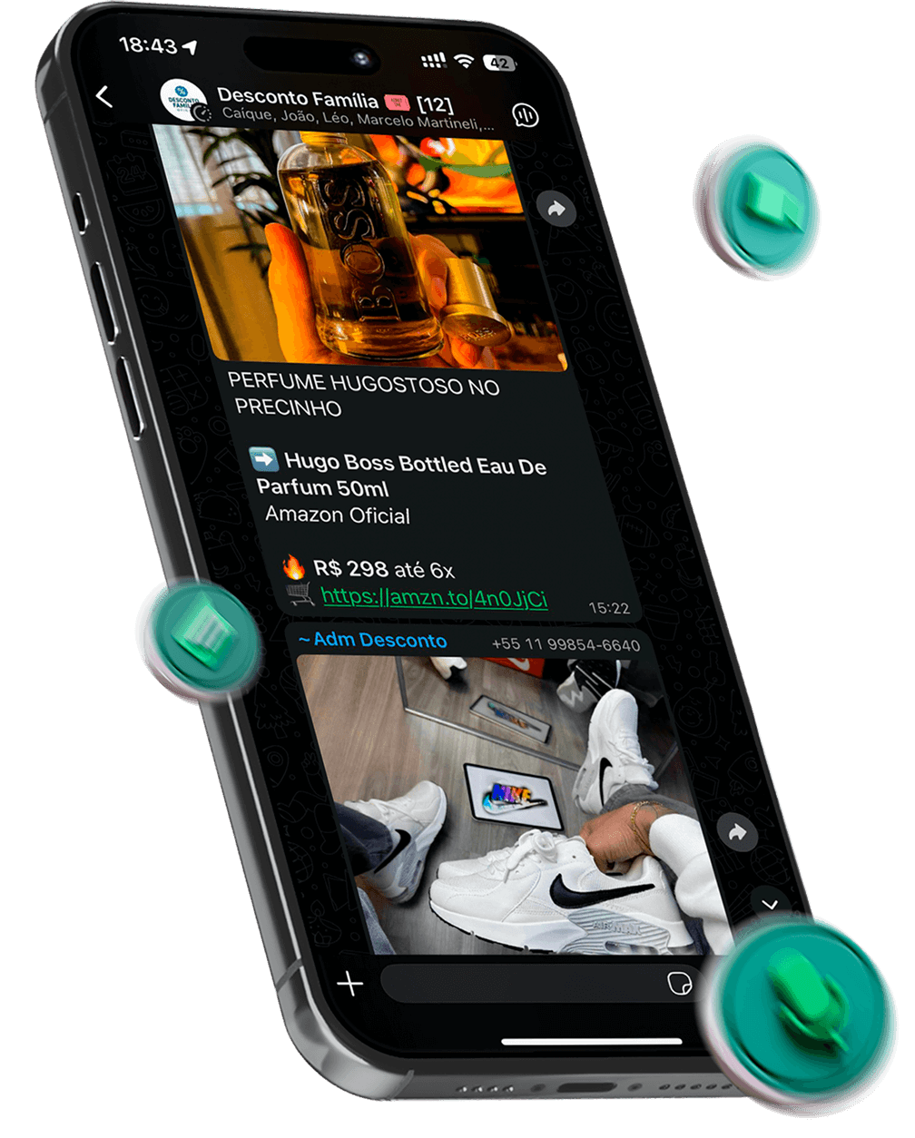 App Desconto Família